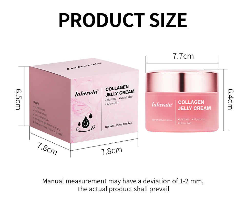 Salmon DNA PDRN Pink Peptide Serum with Collagen Jelly Cream