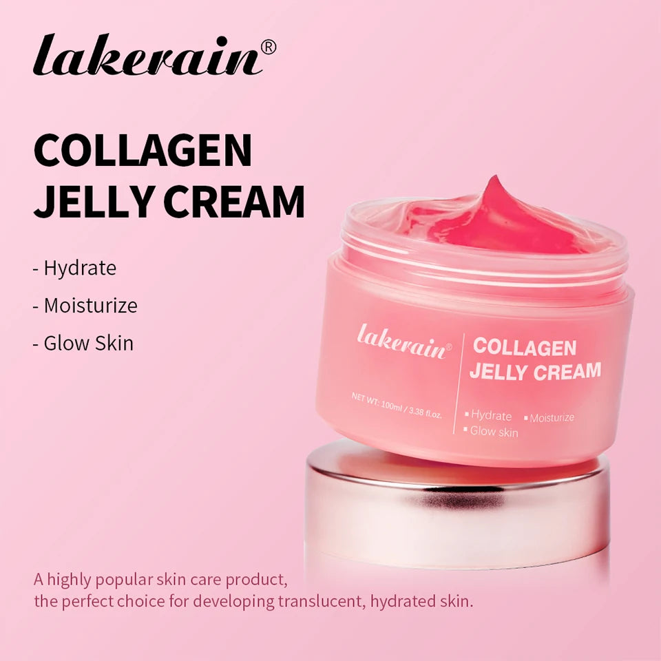 Salmon DNA PDRN Pink Peptide Serum with Collagen Jelly Cream