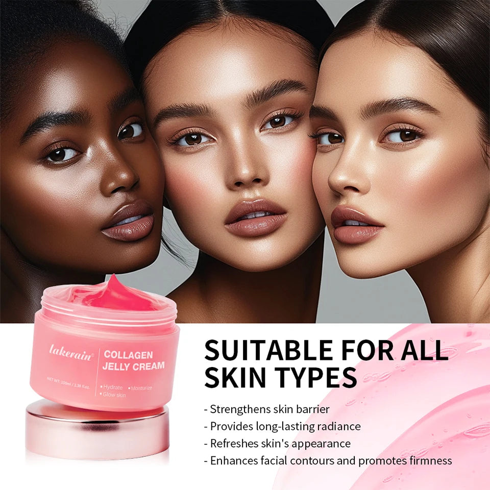 Salmon DNA PDRN Pink Peptide Serum with Collagen Jelly Cream