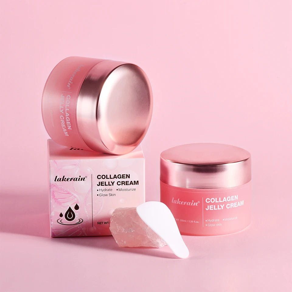 Salmon DNA PDRN Pink Peptide Serum with Collagen Jelly Cream