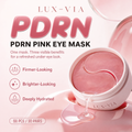 LUX-VIA PDRN Pink Eye Mask